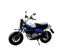 XUFQRAN Modelli in scala Kit Modello Moto Monkey 125 In Scala 1:12 Del 2022, Collezione Di Ornamenti Pressofusi Statici Blu Oggetti da collezione