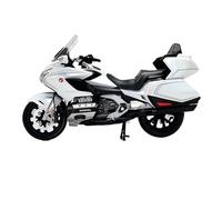 XUFQRAN Modelli in scala Modello Di Motocicletta In Lega Statica Bianca In Scala 1:12 Per Honda Gold Wing GL1800 Cruise Edition, Collezione Regalo Oggetti da collezione