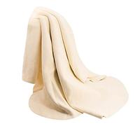 Xugend Panno in camoscio per auto, asciugamano per asciugare e asciugare in vera pelle naturale, panno per la pulizia dell'auto, accessorio artistico in camoscio (99 x 65,6 cm)