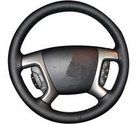 XUJI Vera Pelle Copertura del Volante per Chevrolet Traverse/Chevrolet Tahoe/Chevrolet Avalanche 1500/1500/CHEVROLET Suburban Chevrolet Silverado 1500/2500 3500/CHEVROLET Silverado Express