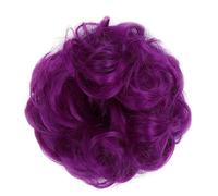 XUJUAN-0227 Messy Bun - Extension per capelli in chignon sintetico, ondulato, con elastico, per donne e ragazze (51 P)