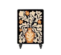 XUJUAN-0227 Scarpiera Ingresso Corridoio Interno Mobiletto Portaoggetti in Legno Luce Lusso Retro Slim Tumbler Scarpiera, 80cm Scaffale portascarpe