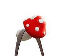 Xujuika Appendiabiti da parete, a forma di fungo, graziosi ganci per pareti, nessun danno, per cucina, bagno, soggiorno, doccia, ingresso, decorazione per la casa, asciugamani, borse, chiavi, vestiti