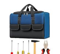 Xujuika Borsa per Attrezzi Pesanti da Elettricista Impermeabile | Borsa Porta Utensili Professionale con Tasca Interna | Organizzatore per Borsa degli Attrezzi per Stoccaggio 'Attrezzatura
