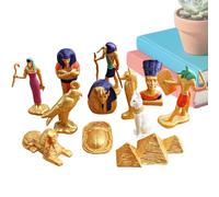 Xujuika Statuette da Mensola - Set Di Giochi Di Antico Egitto | Set di Figure Decorative per Appassionate Gioco a Casa Progetti Scolastici Ragazzi e Ragazze
