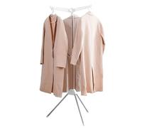 Xujuika Stendibiancheria Con Treppiede | Stendibiancheria Pieghevole Verticale | Stendibiancheria In Acciaio Inossidabile | Treppiede Appendiabiti Con Braccio Girevole A 360° Per 24/48 Pezzi