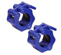 XUKZIMA Morsetti per Bilanciere 2 Pezzi Professionali, Sgancio Rapido, Collari Bilancieri Manubri, Ganci Sollevamento Pesi, Dischi per Manubri, Pesi Palestra, Bilanciere da Casa