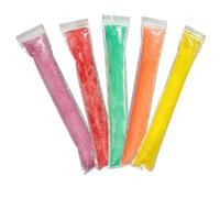 XUKZIMA Sacchetti per muffe Ice Popsicle, 100 pezzi, utilizzato per yogurt, caramelle rock, stampi per ghiaccioli e gelato party (4.5 x 22 cm)