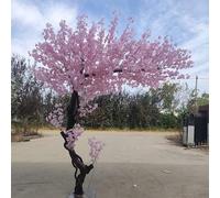 XULOEGYUNE Albero di ciliegio artificiale, realistico, rosa chiaro, fiori di ciliegio rosa, fiori di ciliegio finto, adatto per la decorazione della casa, ufficio e matrimoni, multicolore (203 x 203