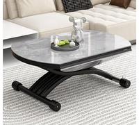 XULOEGYUNE Tavolo da pranzo, set da pranzo espandibile, design pieghevole multifunzionale, sollevamento e regolazione libera, piccolo appartamento consente di risparmiare spazio, adatto per cucina