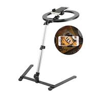 XUMI 10 pollici Ring Light Treppiede con supporto per telefono portatile, regolabile supporto per telefono aereo per l'insegnamento online, video, artigianato demo, Calligrafia, pasticceria