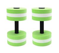XUMIUZIY 2 Pezzi EVA Water Floating Dumbbell, Yoga Exercise Foam Dumbbell | materiale EVA ecologico, resistente all\'acqua, resistente alla corrosione, leggero e altamente galleggiante, per il
