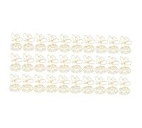 XUMIUZIY 30PCS Portanumeri da Tavolo Farfalla Oro per Matrimonio