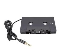 XUMIUZIY Adattatore da Cassetta per Auto Ad AUX, Convertitore Universale per Cassette con Uscita Stereo a 4 con Cavo Ausiliario di Tipo C da 3,5 Mm, per Smartphone Lettori MP3 Autoradio