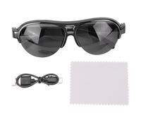 XUMIUZIY AI Smart Glasses, Bluetooth 5.4 Orchi di Traduzione con 144 Lingua per Uomini e Donne, IP65 Rain Proof, Touch Control, Incorporato per Altoparlanti a Microfono, Assistente Sound