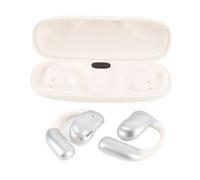 XUMIUZIY Auricolari a Due Vie di Traduzione, Auricolari Traduttori a 140 Lingue con Touchscreen, 3 modalità, Cancellazione del Rumore, 5.4, IPX5 Proof D'acqua, Controllo delle Impronte (WHITE)