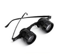 XUMIUZIY Binocolo da Pesca 10X, Telescopio per Binocolo da Pesca All'aperto Resistente Alla Pioggia per Concerti Sportivi di Birdwatching, da Teatro Portatile con Messa a Fuoco (BLACK)
