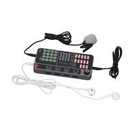 XUMIUZIY Cambia Voce, Scheda Audio Live per PS 4 per PC, Giochi di Canto dal Vivo per Laptop Mobile, Mixer Audio DJ con Controller DJ Bluetooth per Giochi di Canto in