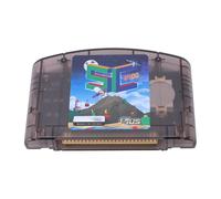 XUMIUZIY Cartuccia di Gioco per N64 Open Source, Burning Card HD per Sviluppatori di Giocatori di Giochi, Backup Automatico, Scheda di Memoria Integrata da 32 GB (Nero Trasparente)