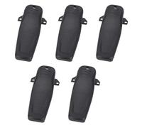 XUMIUZIY Clamp/Holder da Cintura Sostitutiva per Radio Portatile per Hytera TC-320, Confezione da 5, Clamp/Holder da Cintura per Interfono, Facile da Installare per L'accesso in Qualsiasi Momento