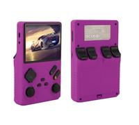 XUMIUZIY Console per Videogiochi Portatile con Prestazioni Potenti, Schermo da 3,5 Pollici per Pause Pranzo Divertenti e Senza Fine (PURPLE)