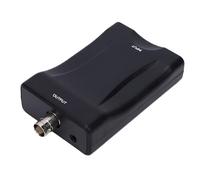 XUMIUZIY Convertitore da a BNC, Convertitore Video, con Uscita Stereo da 3,5 Mm, per DVD DVR Telecamera di Sicurezza Monitor TV Segnale CVBS
