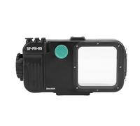 XUMIUZIY Custodia Impermeabile per Telefono per Immersioni, Housing | Custodia da immersione in lega di alluminio, telecomando Bluetooth, lente antiappannamento, per snorkeling e smartphone iOS