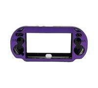 XUMIUZIY Custodia Protettiva in Alluminio Colorato per Console PS Vita 1000, per Guscio PS Vita con Componente Chiave Accessibile, Sabbiata (Purple)