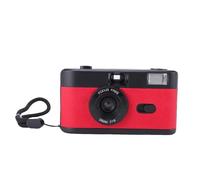 XUMIUZIY Fotocamera a Pellicola da 35 Mm, Fotocamera retrò Leggera e Riutilizzabile con Flash Integrato e Messa a Fuoco Manuale, per Fotografia e Narrazione (Verde)