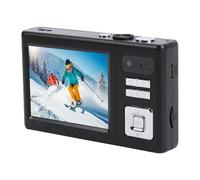 XUMIUZIY Fotocamera Digitale da 48 MP, Fotocamera Vlog CCD retrò con Zoom 16X 2K con Schermo da 2,8 Pollici Luce Flash Filtri Integrati per Vacanze Viaggi in Campeggio