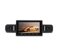 XUMIUZIY Fronte e Posteriore da Dash Cam HD 2K con Scheda di Memoria da 64 GB, Telecamera Dash WiFi per Auto, Schermo da 3 Pollici, Angolo Largo a Destra Sinistra, di Lenti Ad Alta