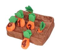 XUMIUZIY Gioco di Raccolta delle Carote in Morbido Cotone, Giocattolo per Imparare i Numeri, per Neonati, Allenamento per Le abilità Motorie, Dimensioni Presa Comoda, per i più Piccoli (Raccolta di