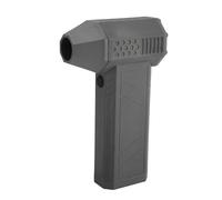 XUMIUZIY Jet Dry Mini Blower Ventilatore a Getto Portatile Ricaricabile con Torcia e Funzione SOS per la Pulizia 'auto da Ufficio a 130000 Giri/min (GRAY)