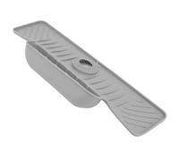 XUMIUZIY Lavello da Cucina Guardia di Schizzi, Vassoio di Scarico Integrato del Tappeto Universale del Vassoio di Drenaggio Integrato per il Bagno (GREY)