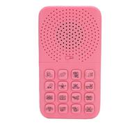 XUMIUZIY Macchina Effetti Sonori, Dispositivo Audio con Telecomando, 16 Suoni, Batteria al Litio, for Feste, Giochi, Eventi (Pink)