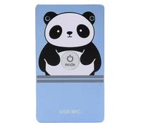 XUMIUZIY Microfono da Gioco USB per PC, Microfono Condensatore di Cancellazione del Rumore con 2 Canali, Coperchio Posteriore a Nastro Magnetico, Prelievo Audio Onnidirezionale a 360 ° per (BLUE)