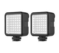 XUMIUZIY Mini Luce IR per Visione Notturna, Luce Fotografica a Infrarossi per Videocamera, 3 Supporti per Slitta Fredda e Foro per Vite da 1/4", 2000 MAh Ricaricabile, per Vlog, R