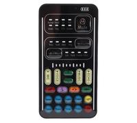 XUMIUZIY Mini Scheda Portatile Multifunzione |Set Voce I9 per Computer di Registrazione Game Anchor (Versione inglese)