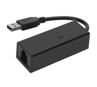 XUMIUZIY Modem Fax USB 2.0 56K, Modem di Dati Fax con Dial -up Esterno, Supporto V.90/k56flex, Plug and Play con Driver CD per Winos e Linux