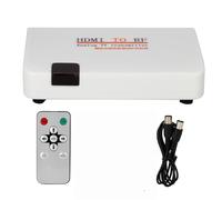 XUMIUZIY Modulatore da HDMI a RF, Adattatore VHF Convertitore Coassiale del Modulatore RF HDMI con Cavo di Tipo F Maschio, Video Digitale HD per Coassiale (Spina europea)