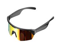 XUMIUZIY Occhiali da Sole Bluetooth per Uomo Donna, Occhiali da Sole Bluetooth da Ciclismo con Chiamata Musicale BT, Auricolari Musicali Occhiali per Guida Sportiva Corsa Guida, Ricarica (multicolore)