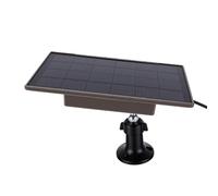 XUMIUZIY Pannello Solare per Telecamera da 3 W con Batteria da 6000 MAh per Telecamere di Sicurezza Blink Soluzione di Ricarica per Esterni IP66