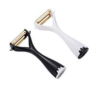 XUMIUZIY Pelapatate Multifunzione da, Pelapatate a Forma di Y 2 in 1 con Manico Antiscivolo, Utensile da con Lama in Acciaio Inossidabile per Frutta Mela Patate Zucca Papaia (#1)