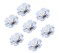 XUMIUZIY Perline per Lampada LED Ad Alta Potenza 5V 200LM |Chip Luminosi da 25 Pezzi da 1 W per Apparecchi di Illuminazione Fai-da-te (BLUE)