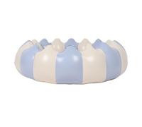XUMIUZIY Piccola Piscina Gonfiabile, Pool di Fossa Sfondabile Addensabile Kratzerds è Venuto per i Bambini per la Festa (blu a strisce)
