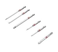 XUMIUZIY Punta per Cacciavite a Esagono, Trasferimento di Coppia Magnetico | Set da 6 pezzi, compatibile con trapani elettrici, maggiore resistenza all\'usura, taglie multiple, identificazione rapida