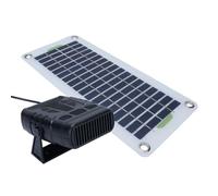 XUMIUZIY Riscaldatore del Pannello Solare, Pannello Solare di Silicio Monocristallino da 30 W con Controllo della Temperatura, Riscaldatore di Spazio Portatile per Esterno, Auto