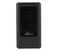 XUMIUZIY Router WiFi Portatile 5G, Hotspot Mobile da 2,77 Gbps con Slot SIM, 2,4 G da 5,8 G di Band a Doppia, IP54 a Prova di Acqua, Fino a 16 Dispositivi, Batteria da 4300 MAh per
