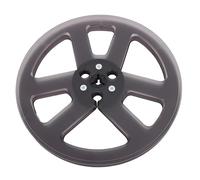 XUMIUZIY Rulzino da 7 Pollici con 6 Fori Nab Flange, Riproduzione del Suono Liscio, Sostituzione Universale per Pioniere, Studer (Grey)