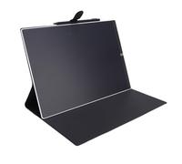 XUMIUZIY Scheda di Disegno Elettronico, Display di Trasparente Facile da Usare una Risposta Sensibile della Scrittura LCD Riutilizzabile con una Custodia Protettiva per la Casa (WHITE)